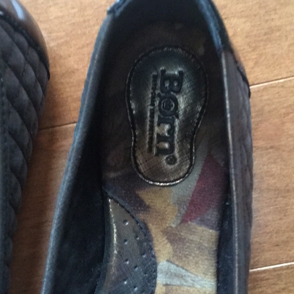 Born Black and Bronze Flats Size 8.5 - Picture 3 of 5